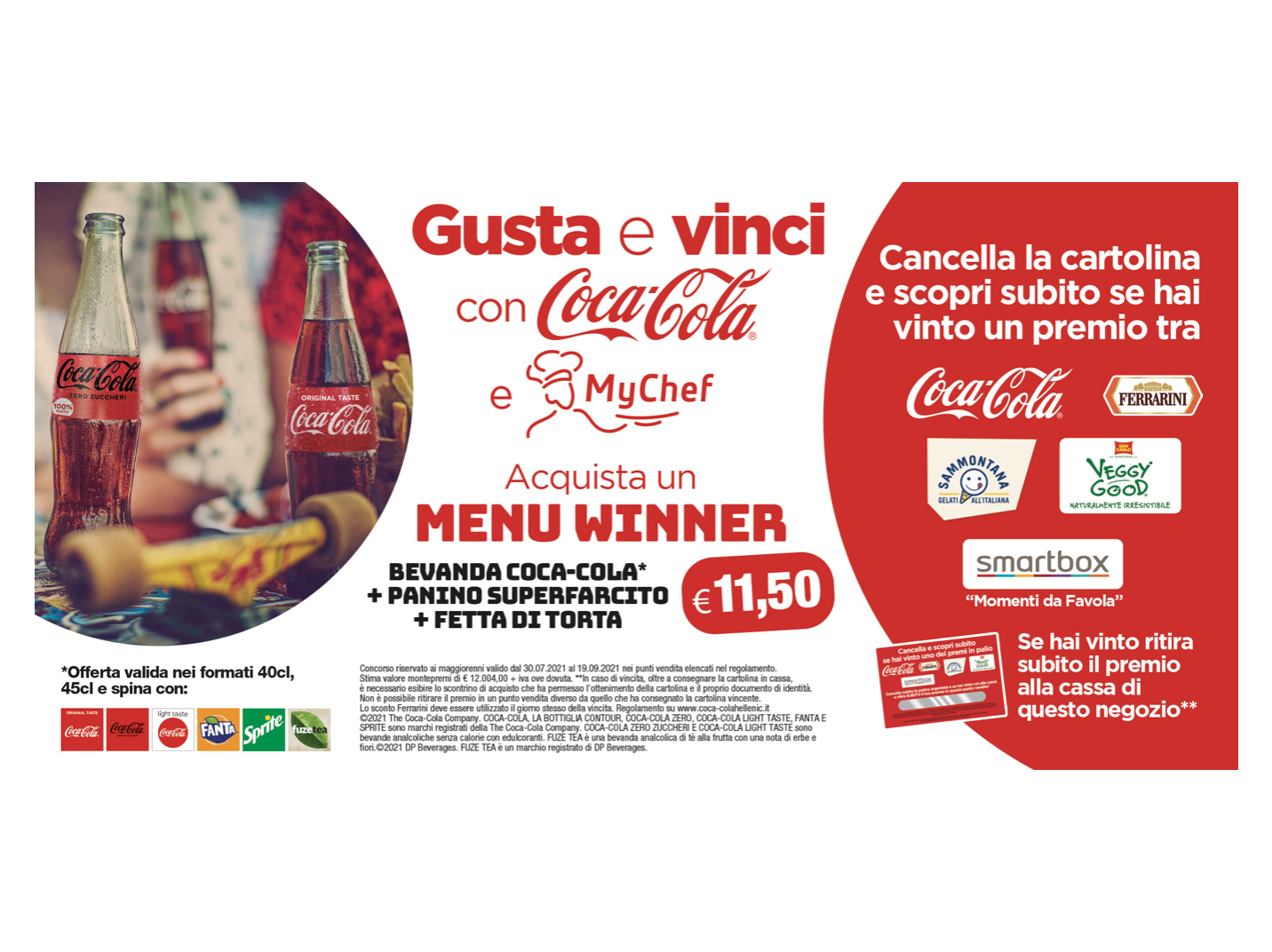 Concorso Coca-Cola: vinci piatti pizza e bicchieri personalizzati con nome  - scontOmaggio