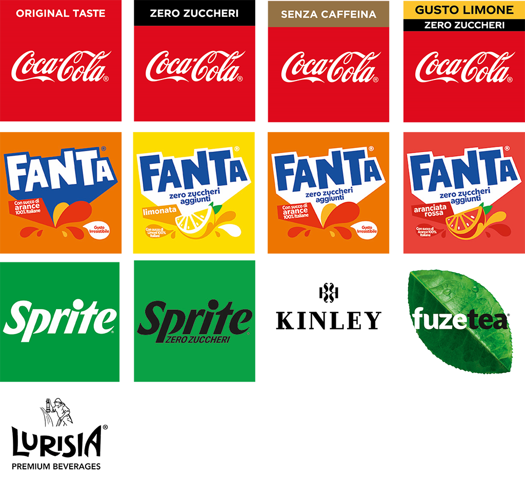 Coca-Cola Brand Logos