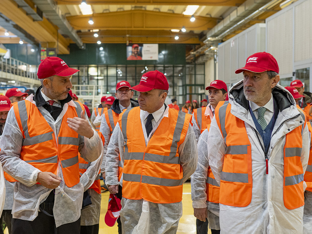 Coca-Cola HBC Italia invests over 42 million euros in the Abruzzo factory in Oricola (AQ)