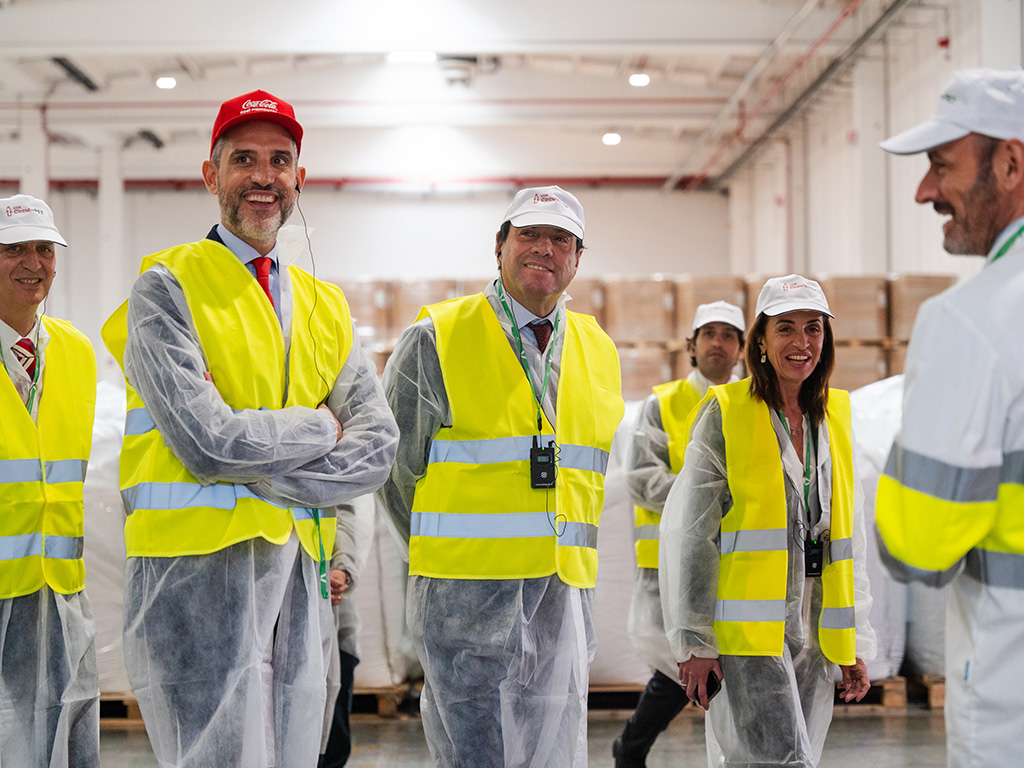 DEPUTY MINISTER FOR THE ECONOMY MAURIZIO LEO VISITS THE BIELLA FACTORY