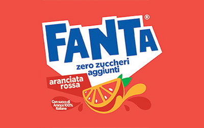 Fanta Sugar-free Red Orange Soda logo