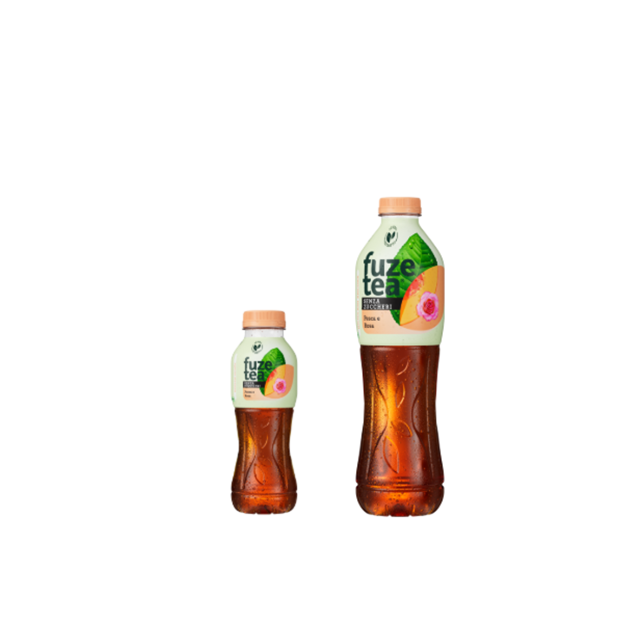 FUZETEA peach sugar free with a hint of rose