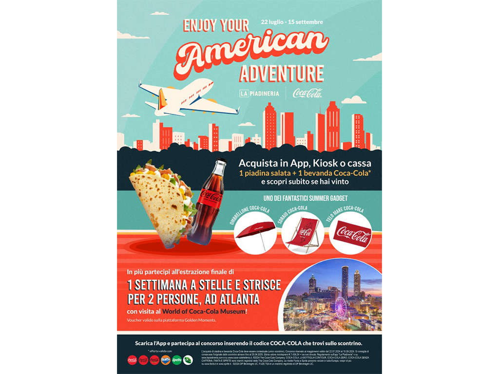 2024 LA PIADINERIA - ENJOY YOUR AMERICAN ADVENTURE