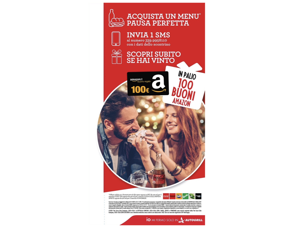 2021 - Vinci Coca Cola Acquista pausa perfetta