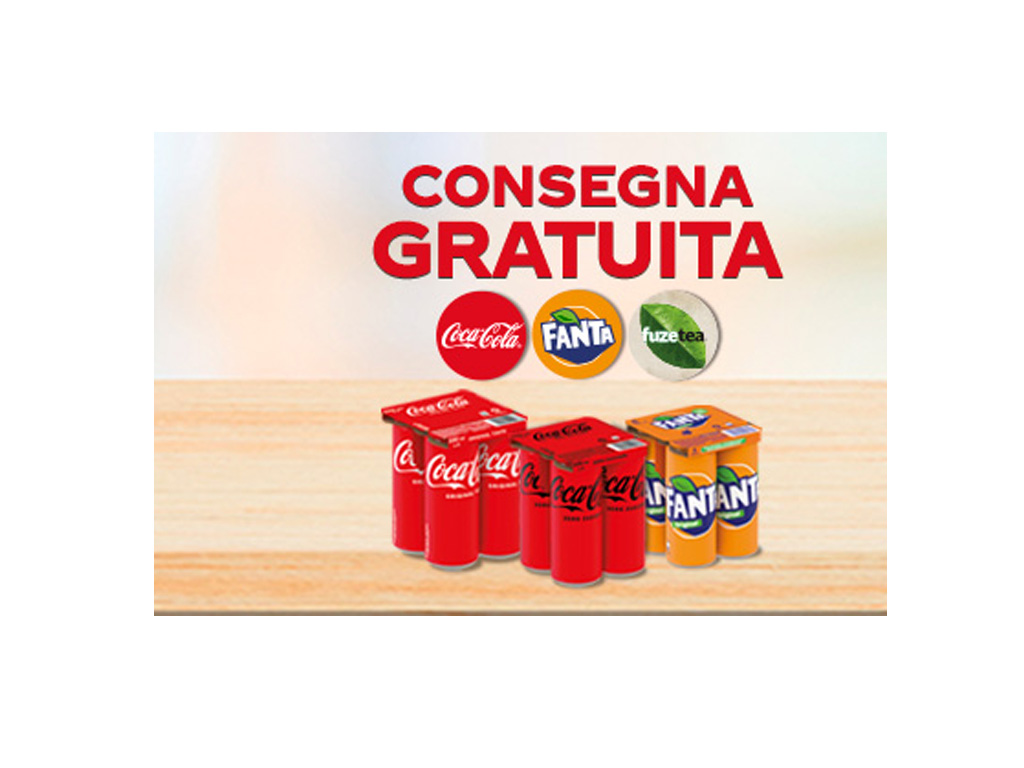 CONAD - FREE DELIVERY WITH COCA-COLA - JUNE 2023