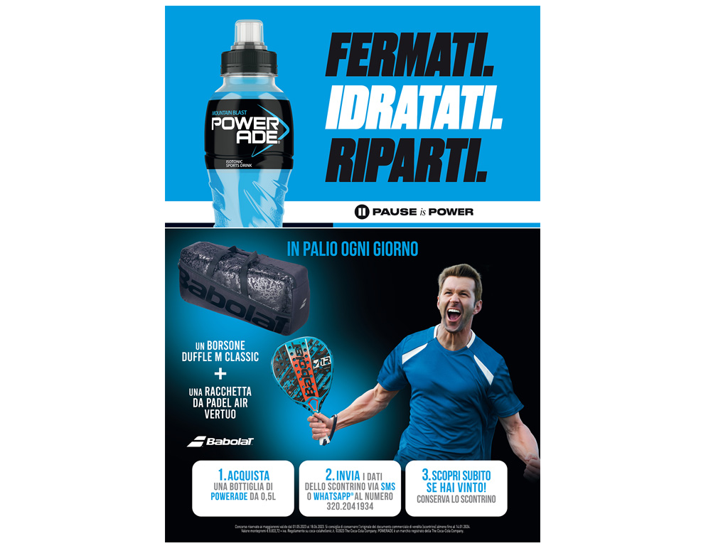 "POWERADE - PADEL" PRIZE COMPETITION