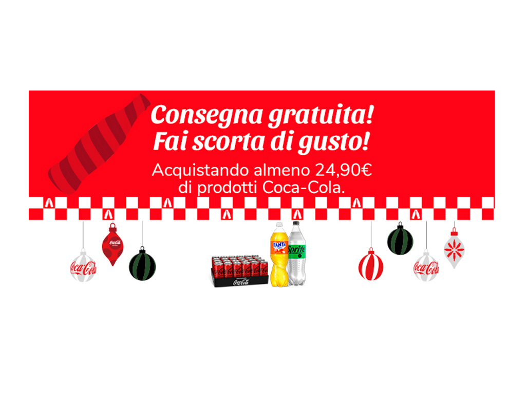 EASYCOOP - FREE DELIVERY WITH COCA-COLA - DECEMBER
