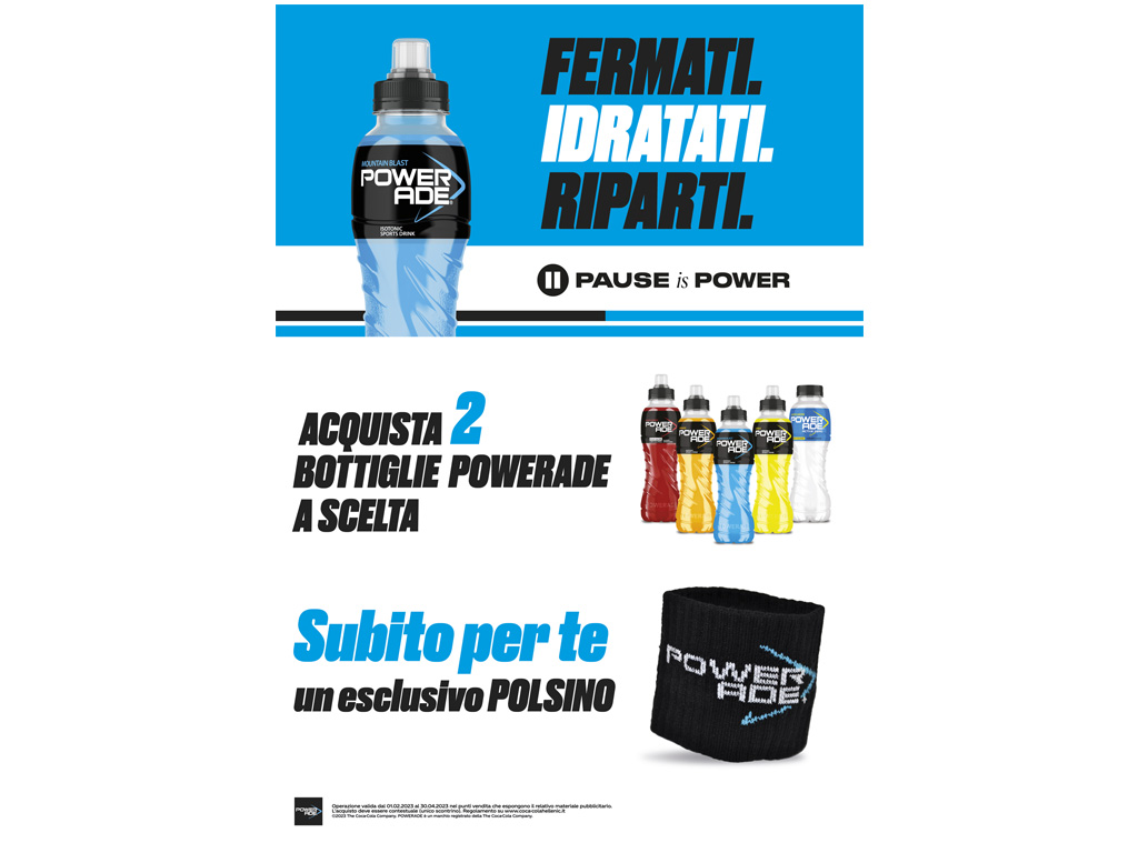 Powerade gives you the wristband