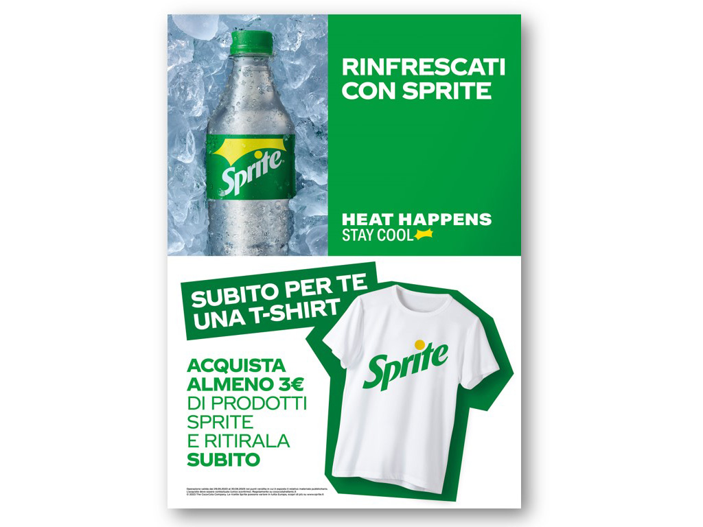 Sprite ti regala la t-shirt