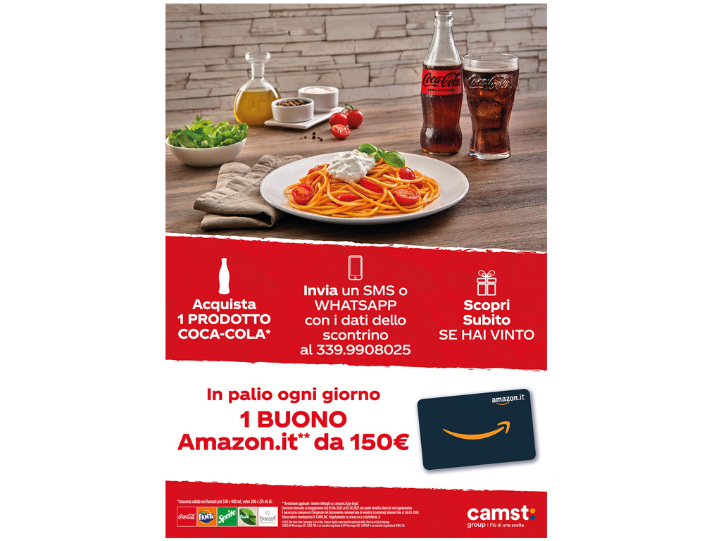 WIN WITH COCA-COLA AND CAMST