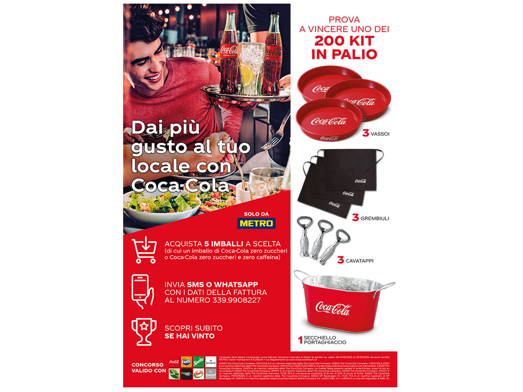 WIN WITH COCA-COLA AND METRO