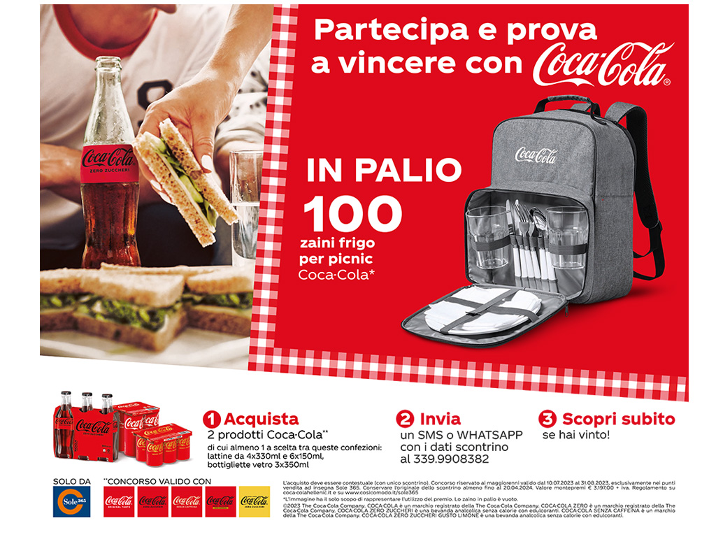WIN WITH COCA-COLA AND SOLE 365