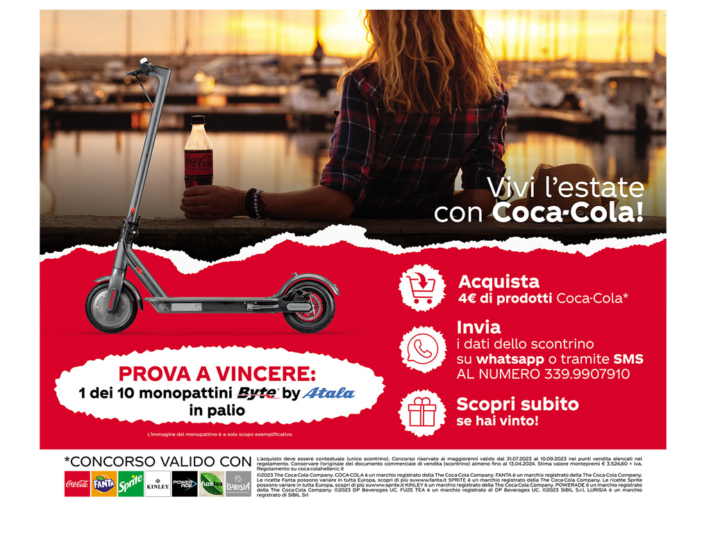 WIN THE SCOOTER WITH COCA-COLA