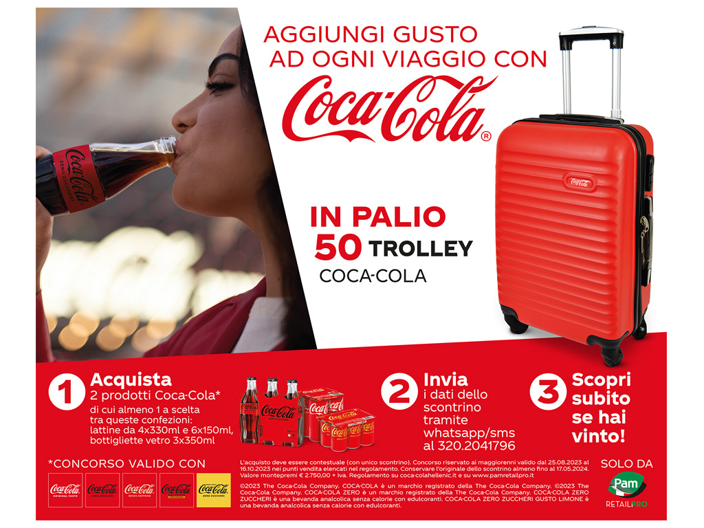 WIN THE TROLLEY WITH COCA-COLA