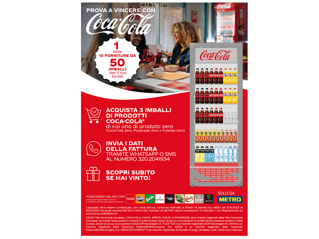 WIN THE SUPPLY WITH COCA-COLA AND METRO