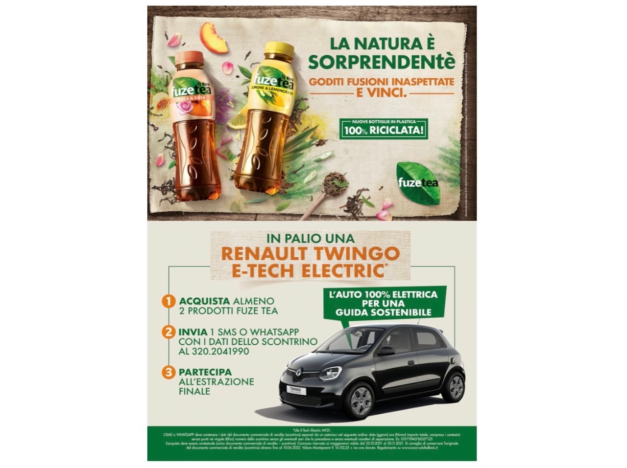 2021 - FUZETEA VINCI UN AUTO ELETTRICA