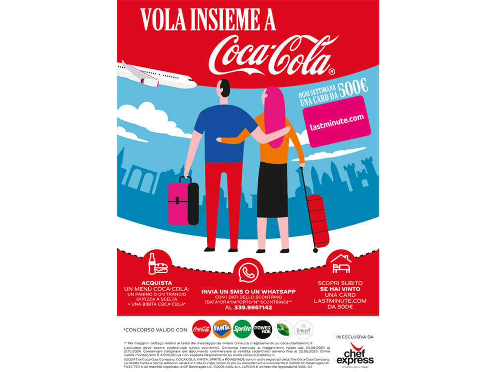 2024 - VOLA INSIEME A COCA-COLA