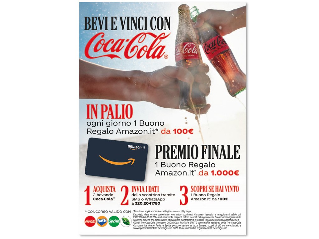 BEVI E VINCI CON COCA-COLA