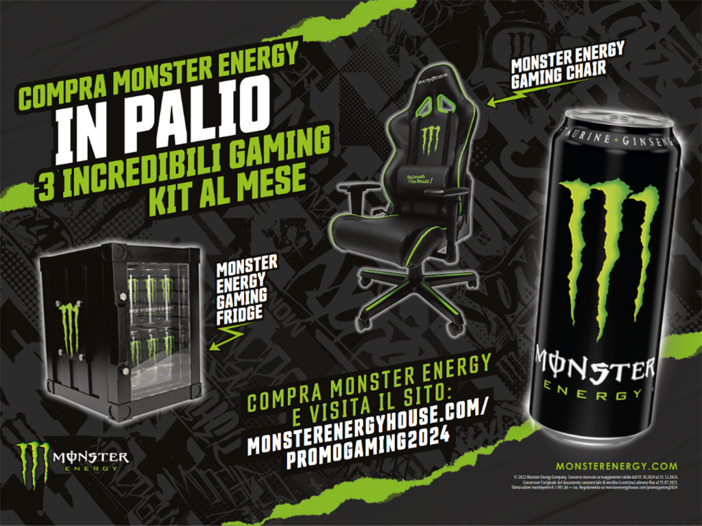 CON MONSTER PROVA A VINCERE IL GAMING KIT