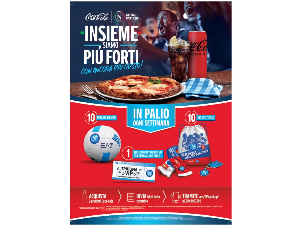 INSIEME SIAMO PIÙ FORTI CON ANCORA PIÙ GUSTO