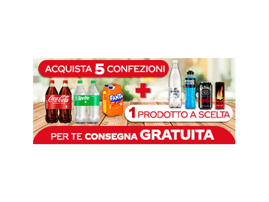 ESSELUNGA - CON COCA-COLA LA CONSEGNA È GRATUITA - MAGGIO