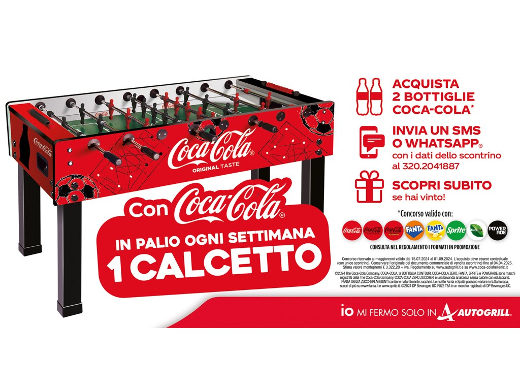 PROVA A VINCERE IL BILIARDINO COCA-COLA