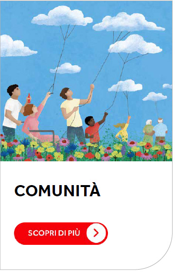 HOME pulsanti comunita
